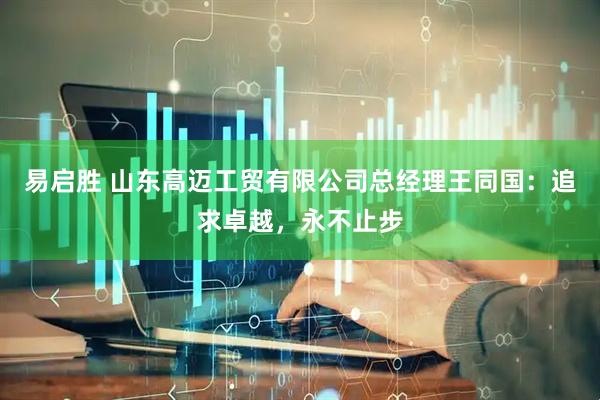 易启胜 山东高迈工贸有限公司总经理王同国:追求卓越,永不止步